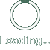 Green, circular loading icon